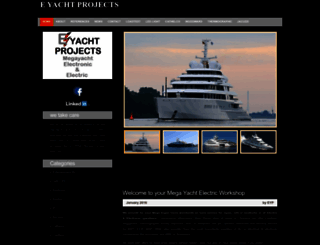 eyacht-projects.com screenshot