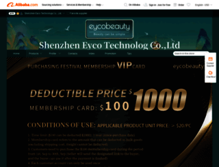 eycotech.en.alibaba.com screenshot