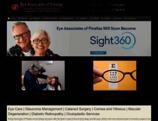 eyeassociatesofpinellas.com screenshot