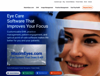 eyeclinic.net screenshot