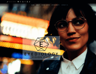 eyediologyvisioncare.com screenshot