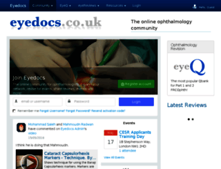eyedocs.co.uk screenshot