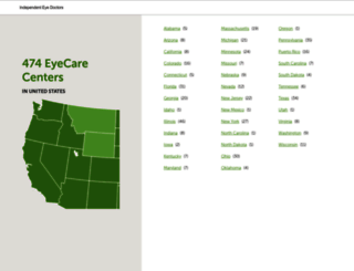 eyedoctors.pearlevision.com screenshot