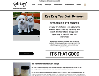 eyeenvy.com.au screenshot