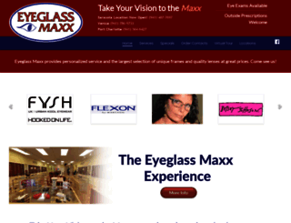eyeglassmaxx.com screenshot