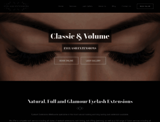 eyelash-extensions.melbourne screenshot