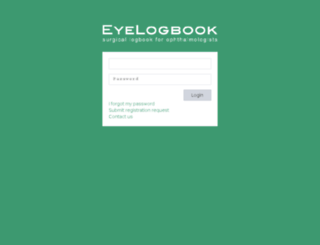 eyelogbook.co.uk screenshot