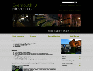 eyemouthfreezers.co.uk screenshot
