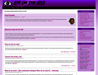 eyeonthe503.com screenshot