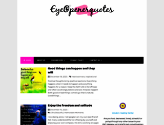 eyeopenerquotes.com screenshot