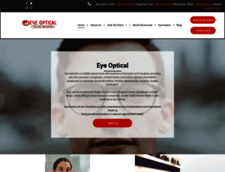 eyeopticalstore.com screenshot