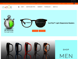 eyeosreadingglasses.com screenshot