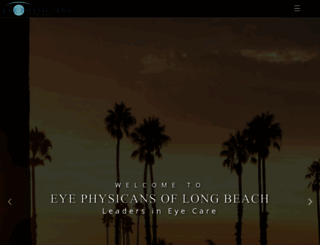 eyephysiciansoflongbeach.com screenshot