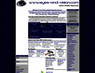 eyes-and-vision.com screenshot