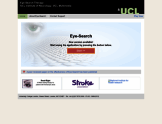 eyesearch.ucl.ac.uk screenshot