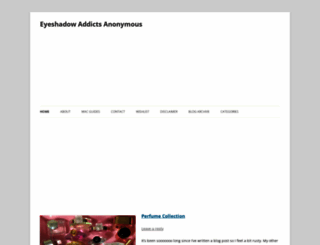 eyeshadowaddictsanonymous.com screenshot