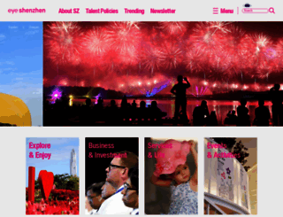 eyeshenzhen.com screenshot