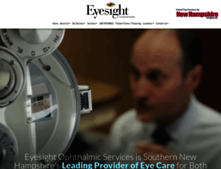 eyesightnh.com screenshot