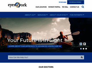 eyesofyork.com screenshot
