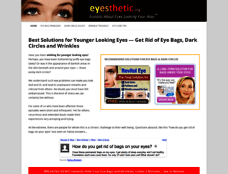 eyesthetic.org screenshot