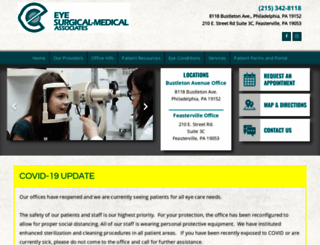 eyesurgicalmedical.com screenshot