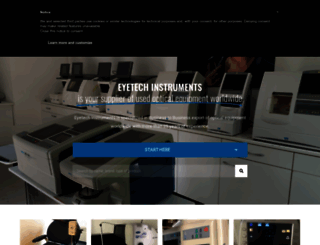 eyetech-instruments.com screenshot