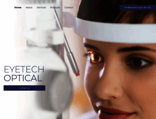 eyetech-optical.com screenshot