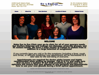 eyetoeyeclinic.com screenshot
