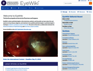 eyewiki.org screenshot