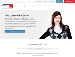 eyezone.ie screenshot
