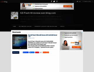ez-flash-iv-review.over-blog.com screenshot