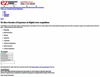 ez-insuranceportal.com screenshot