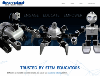 ez-robot.com screenshot