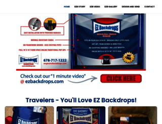 ezbackdrops.com screenshot