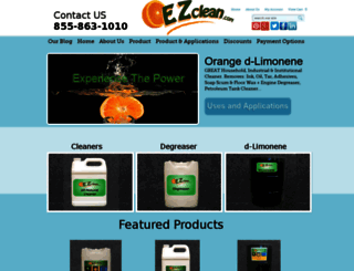 ezclean.com screenshot
