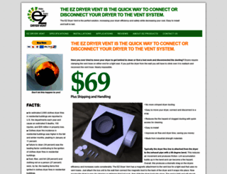 ezdryervent.com screenshot
