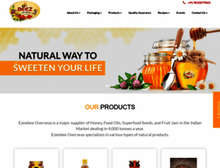 ezeebeeoverseas.com screenshot