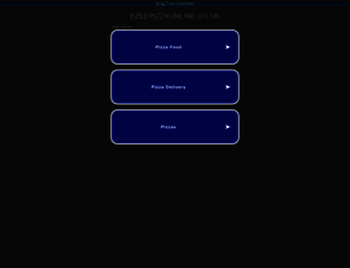 ezeepizzaonline.co.uk screenshot