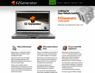 ezgenerator.com screenshot