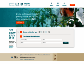 ezid.cdlib.org screenshot