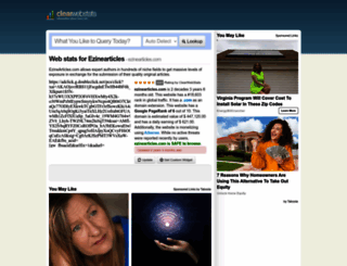 ezinearticles.com.clearwebstats.com screenshot