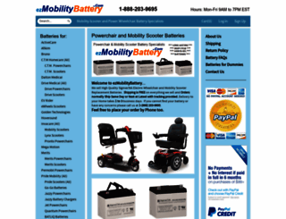 ezmobilitybattery.com screenshot