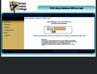 ezp.tccd.edu screenshot