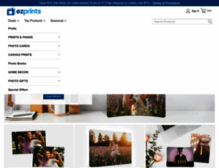 ezprints.com screenshot