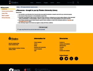 ezproxy.flinders.edu.au screenshot