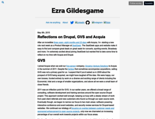 ezra-g.com screenshot