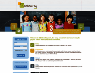 ezschoolpay.com screenshot