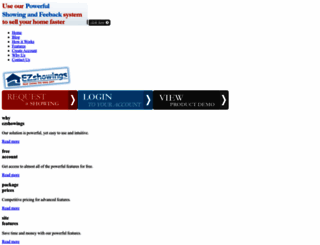ezshowings.com screenshot