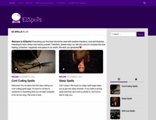 ezspells.com screenshot