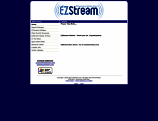 ezstream.com screenshot